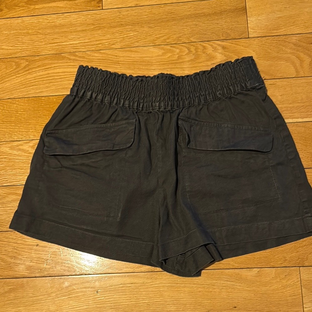 Linen Maeve Shorts - Navy
